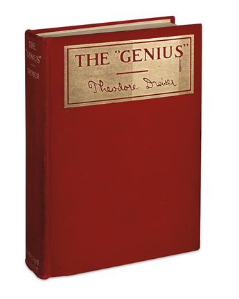 DREISER, THEODORE. The Genius.